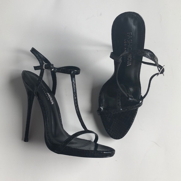Fashion Nova Shoes - NWOT Fashion Nova Los Angeles 5” Heels Size 6.5